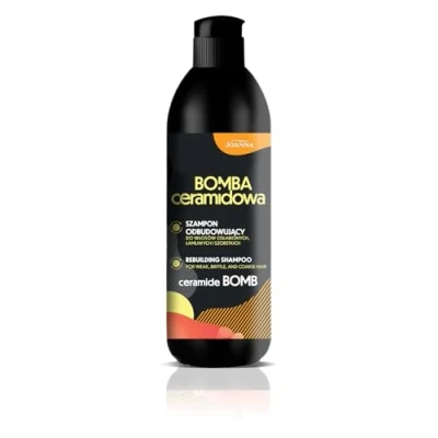 Abbildung von JOANNA Ceramid Bombe Stärkendes Shampoo 500 ml Haarshampoo mit Ceramiden, Reparierende Pflege für geschwächtes, sprödes Haar und sorgt einen natürlichen Glanz