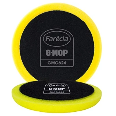 Abbildung von Farecla GMC624 G Mop Flexibler gelber Verbundschaum, 150 mm