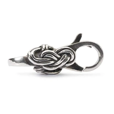Abbildung von Trollbeads Savoy Knoten Verschluss aus Sterling Silber in der Farbe Silber, TAGLO 00062