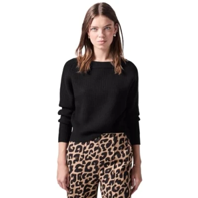 Abbildung von Street One Studio Strickpullover, Damen, Größe: 40, Schwarz