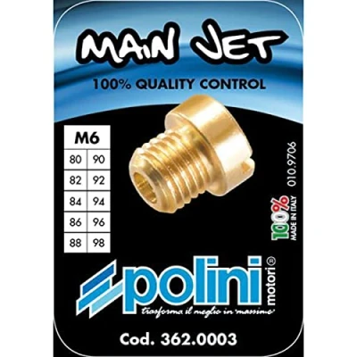 Abbildung von Polini Zerstäubersatz Dellorto groß (6mm) Größe 80 bis 98