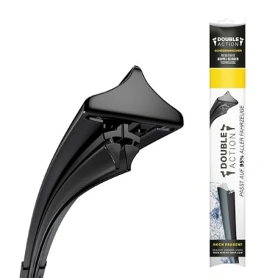 Abbildung von Doppelscheibenwischer kompatibel mit MERCEDES BENZ X Bj. 09/17 Double Action Premium Scheibenwischer für Frontscheibe Länge: 580/450mm Vorne Hochwertige Klare Sicht