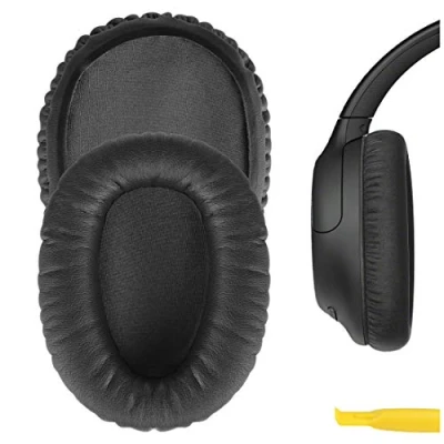 Abbildung von Geekria Earpad for Sony WH CH700N Headphone Replacement Ear Pads/Ear Cushion/Ear Cups/Ear Cover/Earpads Repair Parts (Black)
