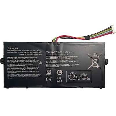 Abbildung von ASKC AP16L5J Akku für Acer Swift 5 SF514 52T 53T Pro 52TP Spin 1 SP111 32N 34N 33 TravelMate X5 TMX514 51 560Q 51T 50MW Switch 3 SW312 31 31P 36Wh