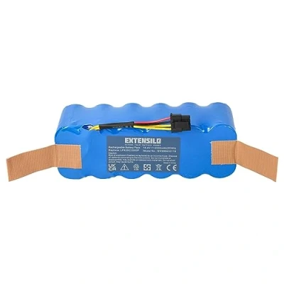 Abbildung von EXTENSILO 1x Akku kompatibel mit Sichler PCR 2000, NC 5725 919, 3550UV Staubsauger (4500 mAh, 14,4 V, NiMH)