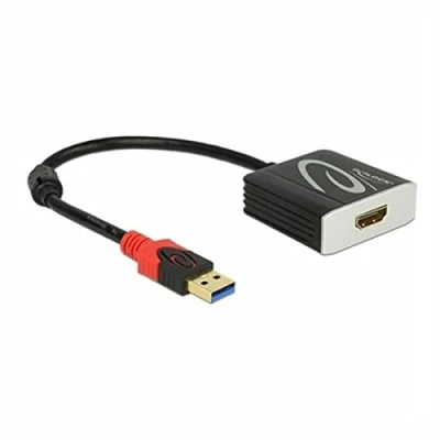Abbildung von Delock Adapter SuperSpeed USB5 Gbps Typ A Stecker zu HDMI Buchse
