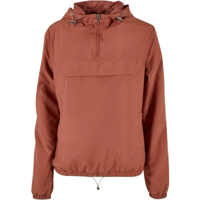 Abbildung von Urban Classics Basic Windbreaker, Damen, Größe: 4XL, Terracotta
