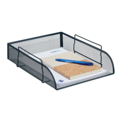Abbildung von relaxdays Briefablage Stapelbare Dokumentenablage Metall