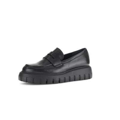 Abbildung von Gabor Slipper, Damen, Größe: 39, Schwarz Leder