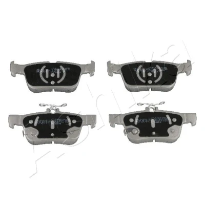 Abbildung von ASHIKA 51 00 0300 Bremsbelagsatz Hinterachse FORD: Mondeo 5 Kombi, KUGA 2, S Max Mk2, FORD USA: Edge Mk2