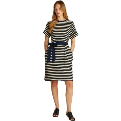 Abbildung von Tommy Hilfiger A Linien Kleid &quot;COTTON INTERLOCK SHORT DRESS&quot;, mit Bindeband