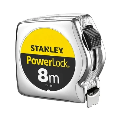 Abbildung von Stanley 0 33 198 Mesure 8 m x 25 mm en ABS Powerlock Classic