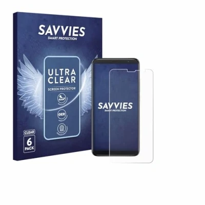 Abbildung von Savvies 6 Stück Schutzfolie für TCL 403 Displayschutz Folie Ultra Transparent