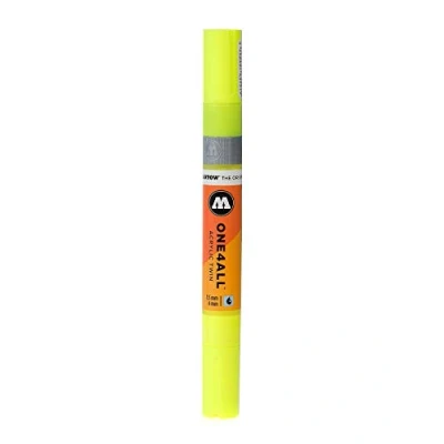 Abbildung von Molotow Permanentmarker One4All Acrylic Twin nachfüllbar 1,5 und 4mm n