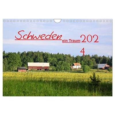 Abbildung von 2025 Schweden ein Traum (Wandkalender DIN A4 quer), CALVENDO Monatskalender
