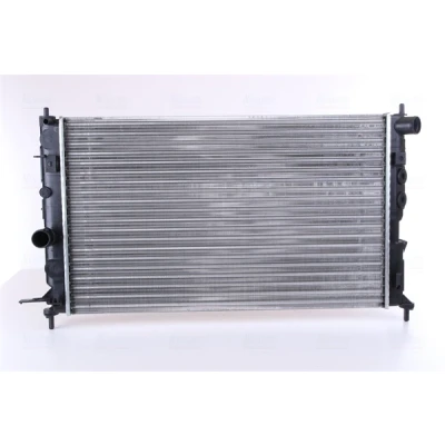 Abbildung von NISSENS 630121 Kühler, Motorkühlung Aluminium 610 378 34 Kühlrippen mechanisch gefügt OPEL: Vectra B Limousine, CC, Caravan