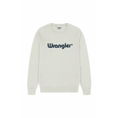 Abbildung von Wrangler LOGO CREW Sweatshirt, Herren, Größe: XL, Navy