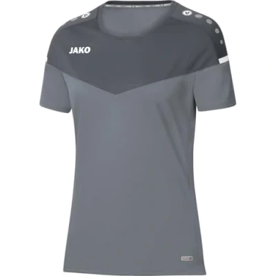 Abbildung von JAKO Damen T shirt Champ 2.0, steingrau/anthra light, 44, 6120