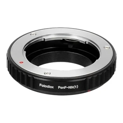 Abbildung von Fotodiox Lens Mount Adapter Compatible with Olympus Pen 35mm Film Lenses on Nikon 1 Cameras