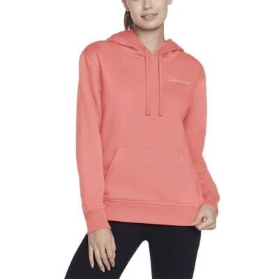Abbildung von Skechers Damen Signature Pullover Hoodie Hooded Sweatshirt, Orange, Extra Large Ladies