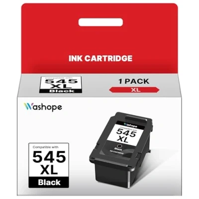 Abbildung von 545 XL Schwarz Druckerpatronen Kompatibel für Canon 545XL PG545 PG Patronen Pixma TS3350 TS3150 TS3151 MX495 TS3450 TR4500 TR4550 TR4551 MG2550s MG2555s MG2950 (1 Schwarz)