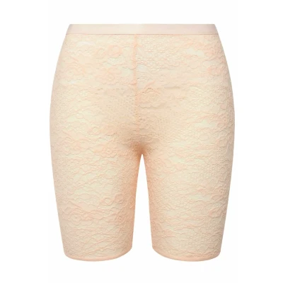 Abbildung von Ulla Popken Leggings Strümpfe, Damen, Größe: 66/68, Helles apricot
