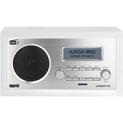 Abbildung von IMPERIAL DABMAN 30 Digitalradio (DAB+ / DAB UKW, Aux In, inkl. Netzteil) weiß, Mono