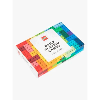 Abbildung von LEGO Stein Spielkartensets 2er Pack