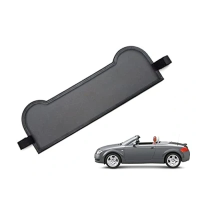 Abbildung von Tief Tech Windschott kompatibel für Audi TT 8N Roadster mit Klettband 1999 2006 Windabweiser