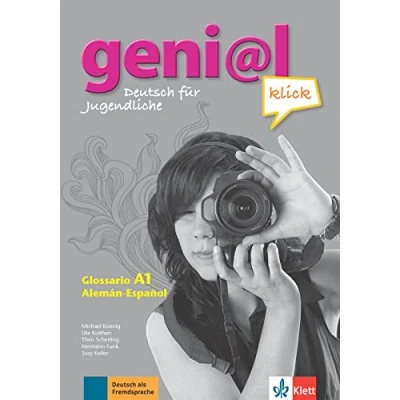 Abbildung von geni@l klick A1: Deutsch für Jugendliche. Glossar Spanisch (geni@l klick: als Fremdsprache Jugendliche)