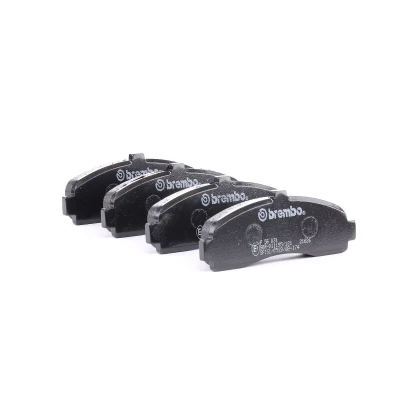 Abbildung von BREMBO P 56 031 Bremsbelagsatz exkl. Verschleißwarnkontakt ohne Zubehör NISSAN: MICRA 2