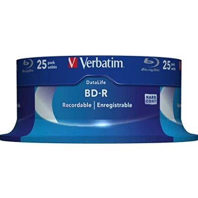 Abbildung von Verbatim Blu ray Rohling 25 Rohlinge BD R 25GB 6x Spindel