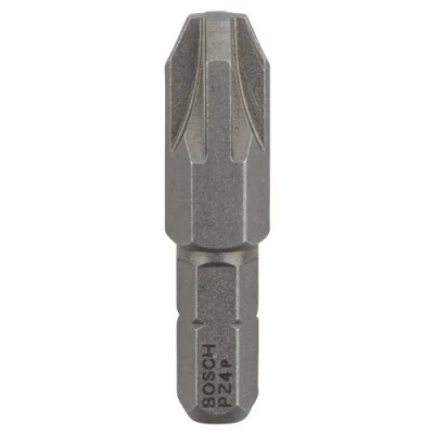 Abbildung von Bosch Accessories Professional Bit Extra Hart für Pozidriv Kreuzschlitzschrauben (PZ4, Länge: 32 mm, 25 Stück)