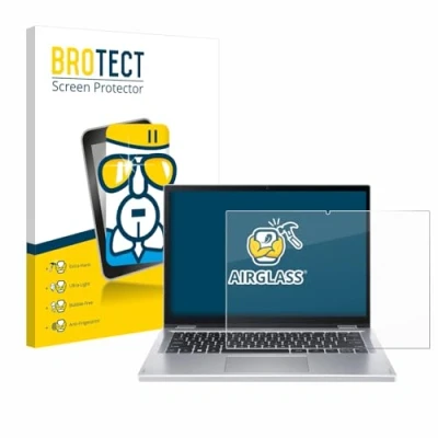 Abbildung von BROTECT Schutzglas für Acer Aspire 3 Spin A3SP14 Schutzfolie Panzer Folie Glas [Extrem Kratzfest 9H, Anti Fingerprint, Ultra Transparent]