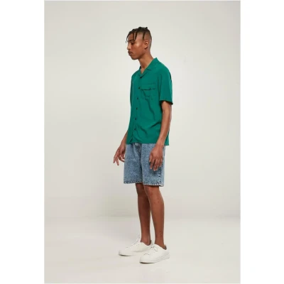 Abbildung von Urban Classics Hemd, Herren, Größe: Small, Green