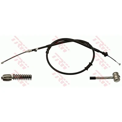 Abbildung von TRW GCH619 Handbremsseil 1400, 1150 Trommelbremse FIAT: 500 Schrägheck, Panda II C Cabrio