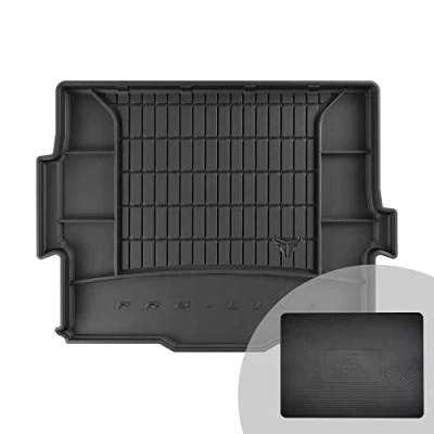 Abbildung von FROGUM ProLine 3D Gummimatte Exklusive Auto Kofferraummatte Kofferraumwanne für Peugeot 3008 II ab 2016 Bequemer Organiser Die höchsten Kanten