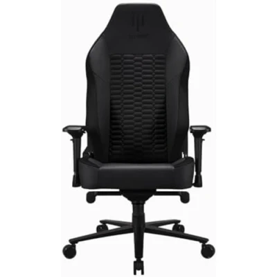 Abbildung von Iconic Premium Gaming Stuhl Apollon Classic Black Metal Ergonomischer Gamer Sessel Bürostuhl