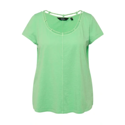 Abbildung von Ulla Popken Tshirt basic, Damen, Größe: 50/52, Mint green