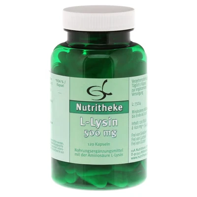 Abbildung von L lysin 500 mg Kapseln 120 St