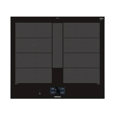 Abbildung von SIEMENS Flex Induktions Kochfeld von SCHOTT CERAN, EX675JYW1E, mit cookConnect System
