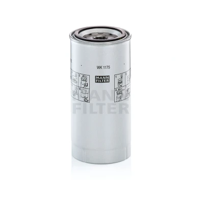 Abbildung von MANN FILTER WK 1175 x Kraftstofffilter mit Dichtung