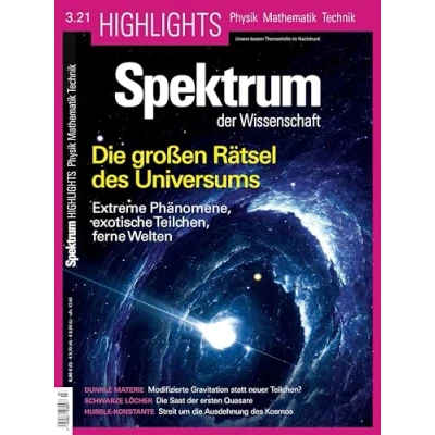 Abbildung von Die großen Rätsel des Universums: Extreme Phänomene, exotische Teilchen, ferne Welten (Spektrum Highlights: Unsere besten Themenhefte im Nachdruck)