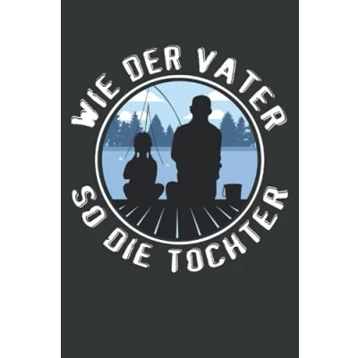 Abbildung von Wie der Vater so die Tochter: Vatertag Notizbuch Vatertags Geschenk für Papa, oder Opa 120 linierte Seiten DINA5 Kleine Geschenke ... Mann Papa Großvater zum