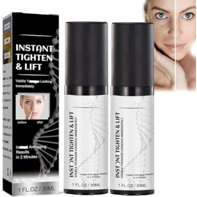 Abbildung von Instant Face Lift Cream Anti Aging Faltencreme, Lifting Creme, gegen Falten, schlaffe Haut Creme für Gesicht, Hals, Dekolleté Sofort &amp; Langzeit Effekt Falten (2Pcs)