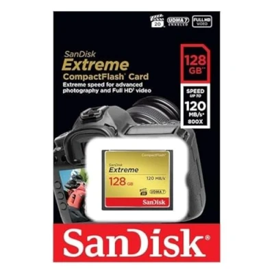 Abbildung von SanDisk Extreme CompactFlash 128 GB SDCFXSB 128G G46