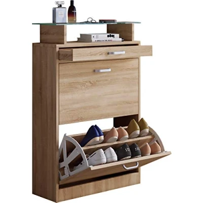 Abbildung von Schuhschrank &quot;Zindos Pro&quot; Sonoma Eiche
