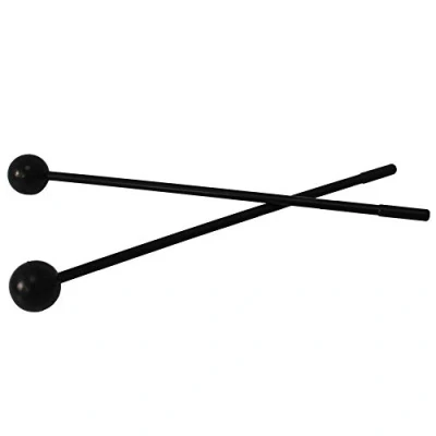 Abbildung von A Star Schlägel mit weichem Gummikopf und sicherem Kunststoffgriff für Glockenspiel, Metallophon, Xylophon 10 Paar