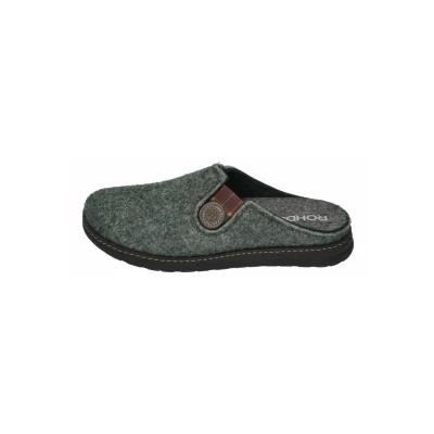 Abbildung von Rohde ASIAGO Pantoffel, Hausschuh, Clog, Schlappen mit seitlichem Stretch Label
