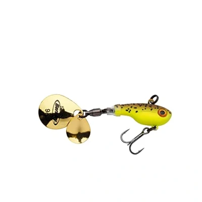 Abbildung von Berkley Pulse Spintail 14g Brown Chartreuse Spinner